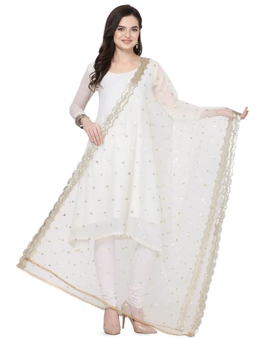 solid plain dupatta - 16817365 - Very Small Image - 1