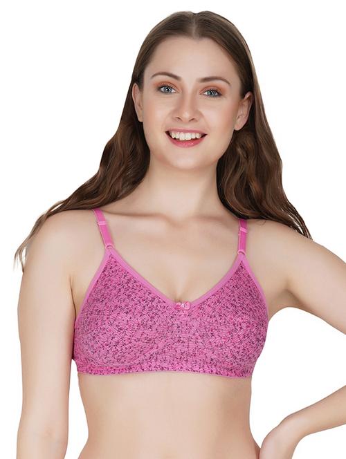 floral patch printed bra - 16818054 - Very Small Image - 1
