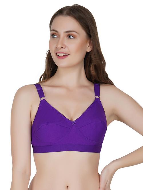 floral patch full coverage bra - 16818083 - Very Small Image - 1