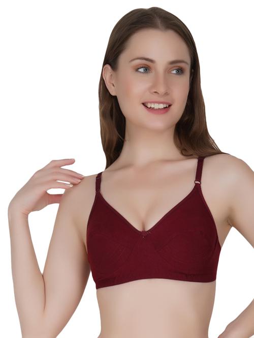 floral patch non padded bra - 16818119 - Very Small Image - 1