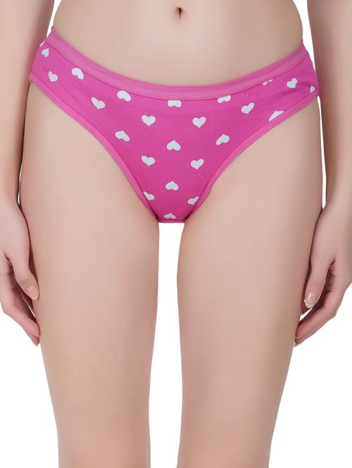 heart print bikini panty - 16818161 - Very Small Image - 1