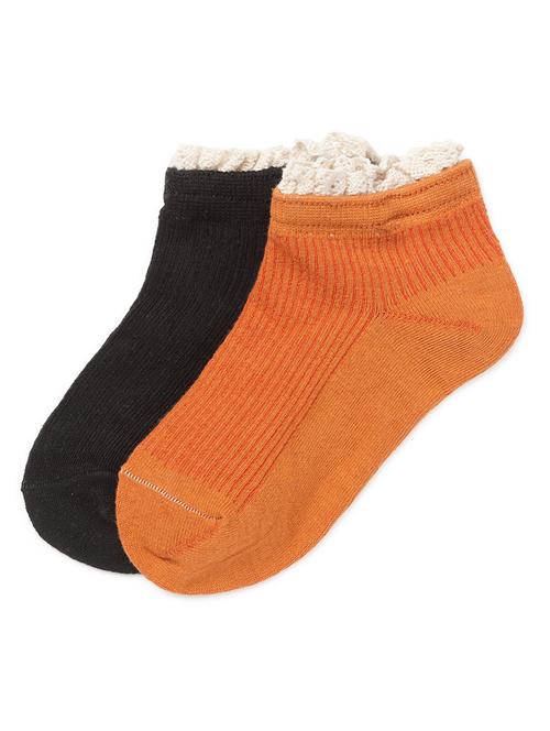 kids pack of 2 solid ankle length socks - 16818254 - Very Small Image - 1