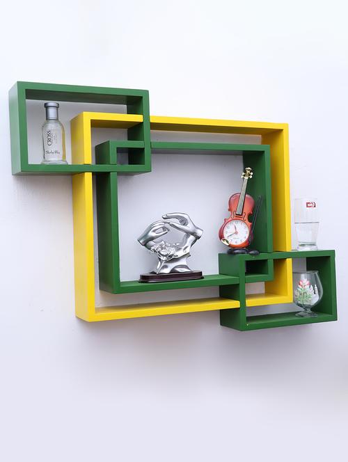 mdf decoretive wall mount storage 4 shelves - 16821939 - Very Small Image - 1