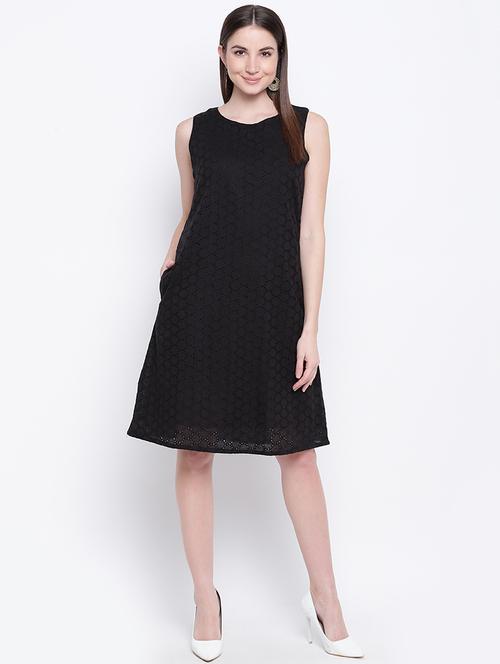 women's solid dress - 16822226 - Very Small Image - 1