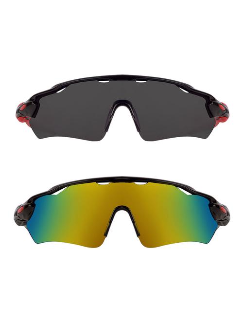zyaden combo of 2 unisex sunglasses (combo-3999) - 16822534 - Very Small Image - 1