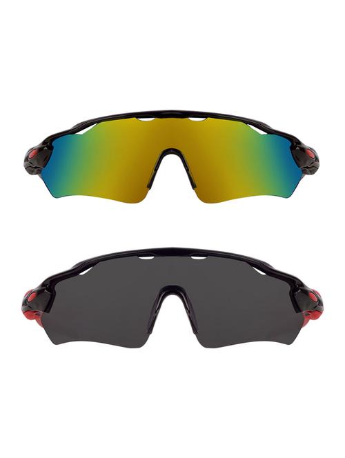 zyaden combo of 2 unisex sunglasses (combo-4010) - 16822545 - Very Small Image - 1