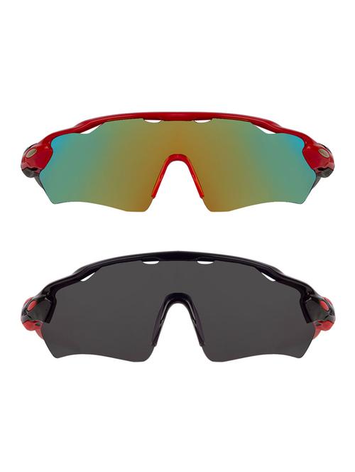 zyaden combo of 2 unisex sunglasses (combo-4016) - 16822551 - Very Small Image - 1