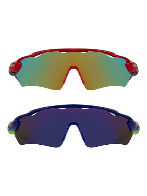 zyaden combo of 2 unisex sunglasses (combo-4017) - 16822552 - Very Small Image - 1