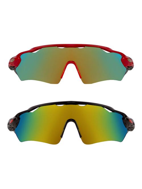 zyaden combo of 2 unisex sunglasses (combo-4018) - 16822553 - Very Small Image - 1