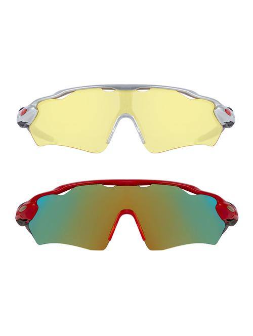 zyaden combo of 2 unisex sunglasses (combo-4025) - 16822560 - Very Small Image - 1