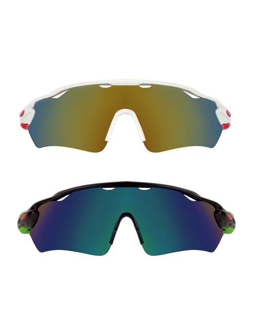 zyaden combo of 2 unisex sunglasses (combo-3990) - 16822577 - Very Small Image - 1