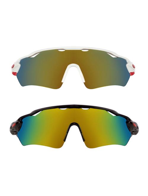 zyaden combo of 2 unisex sunglasses (combo-3993) - 16822580 - Very Small Image - 1