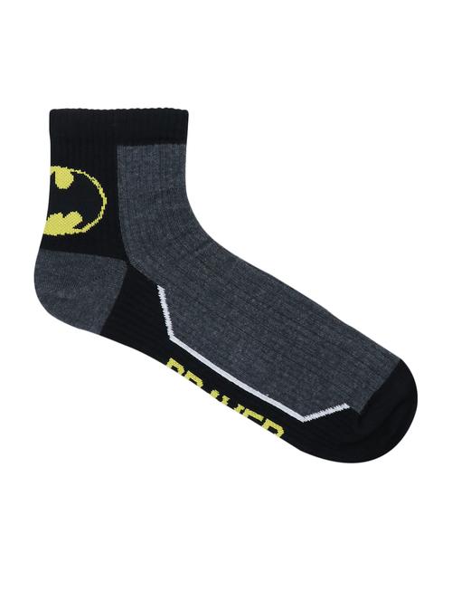 grey cotton above ankle length socks - 16822781 - Very Small Image - 1