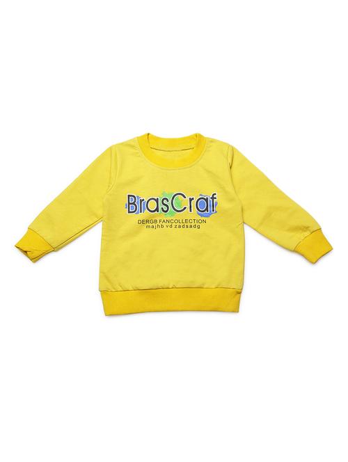 yellow cotton sweatshirt - 16822844 - Very Small Image - 1