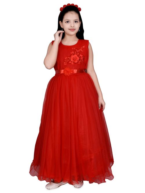 red net party gown - 16822867 - Very Small Image - 1