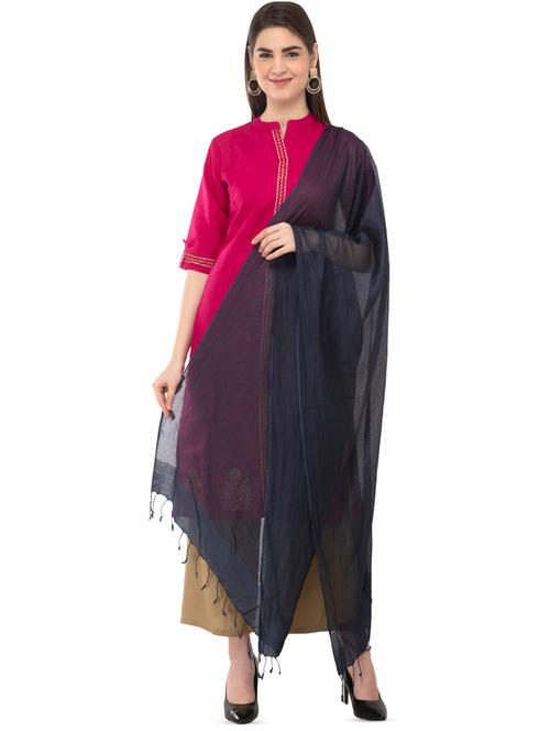 solid plain dupatta - 16823055 - Very Small Image - 1