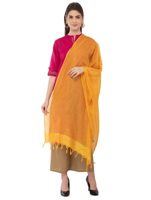 solid plain dupatta - 16823056 - Very Small Image - 1