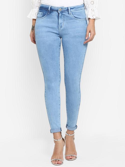 high rise stone washed jeans - 16823100 - Very Small Image - 1