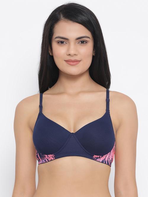 contrast detail t-shirt bra - 16823673 - Very Small Image - 1
