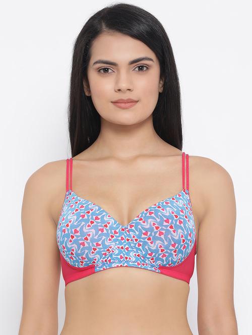 quirky print t-shirt bra - 16823676 - Very Small Image - 1