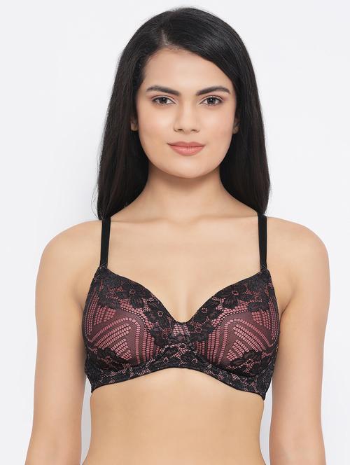 detachable strap laced bra - 16823687 - Very Small Image - 1
