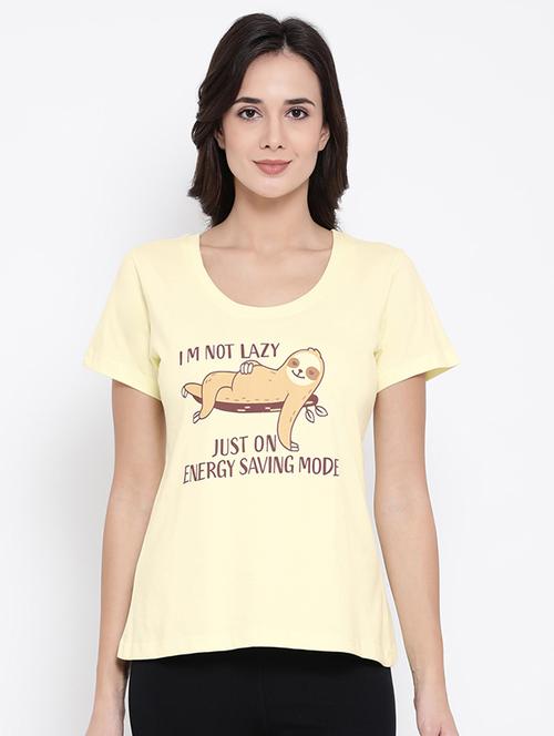 round neck quirky tee - 16823759 - Very Small Image - 1