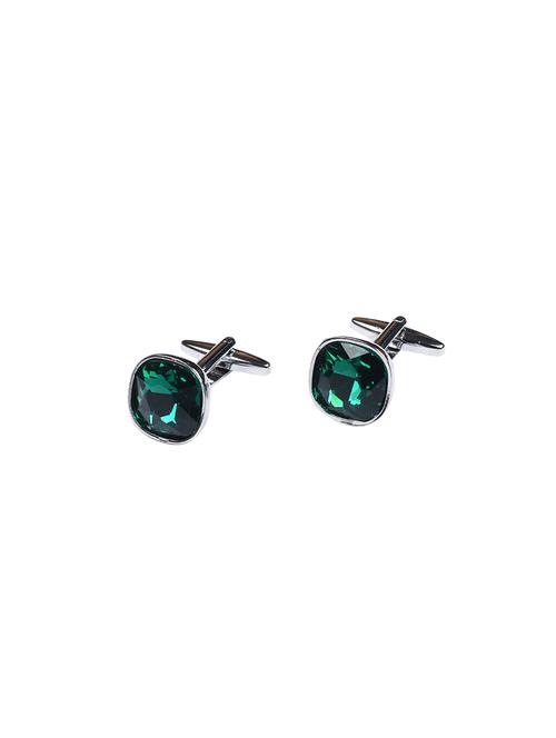green metal cufflinks - 16825592 - Very Small Image - 1