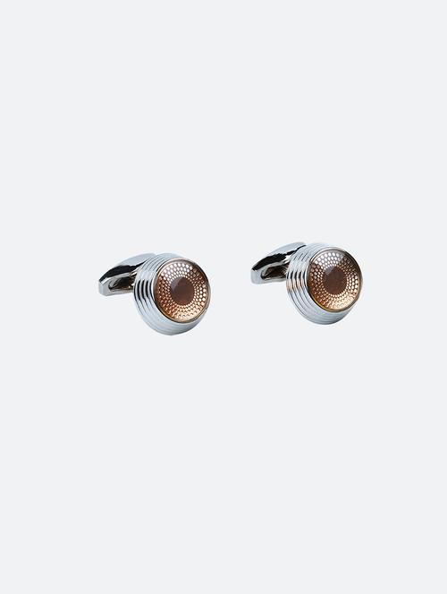 silver metal cufflinks - 16825659 - Very Small Image - 1