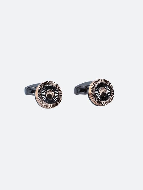 gold metal cufflinks - 16825661 - Very Small Image - 1