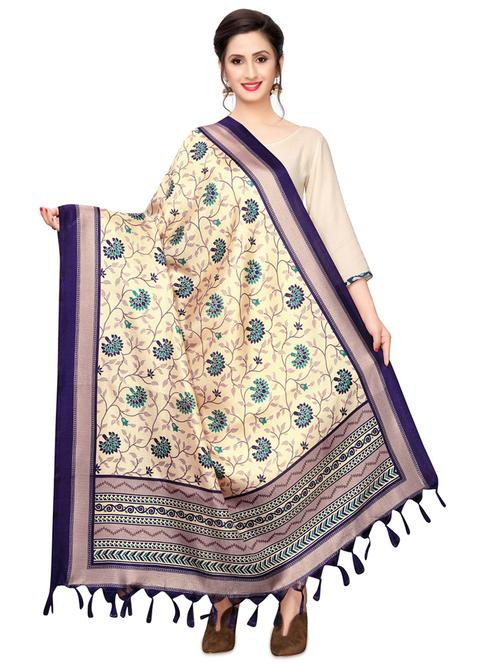 floral printed dupatta - 16825847 - Very Small Image - 1
