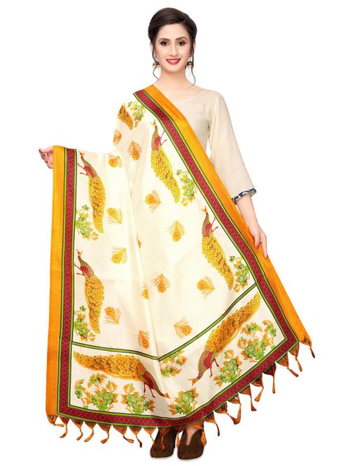 floral printed dupatta - 16825851 - Very Small Image - 1