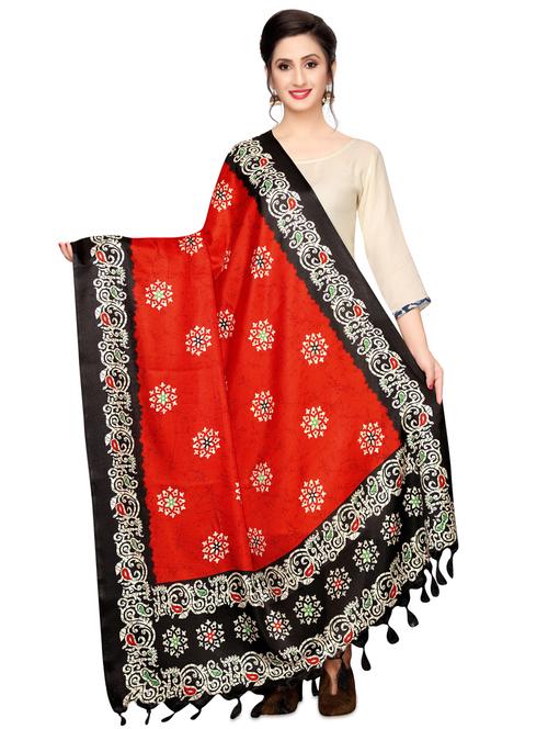 floral printed dupatta - 16825852 - Very Small Image - 1