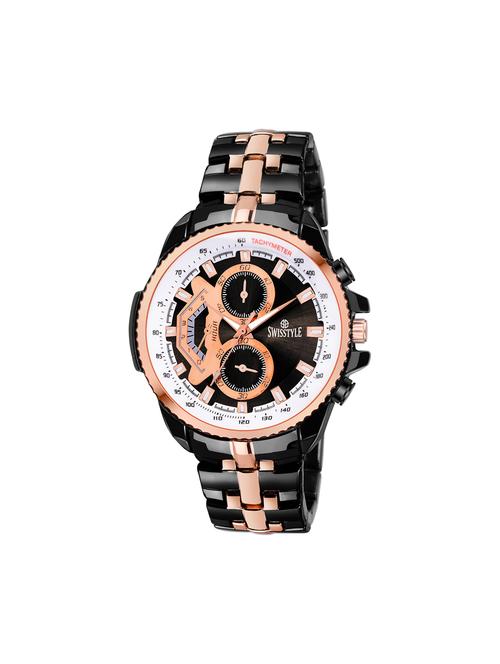swisstyle digital black dial men's watch - ss-gr067-blk-ch - 16826141 - Very Small Image - 1