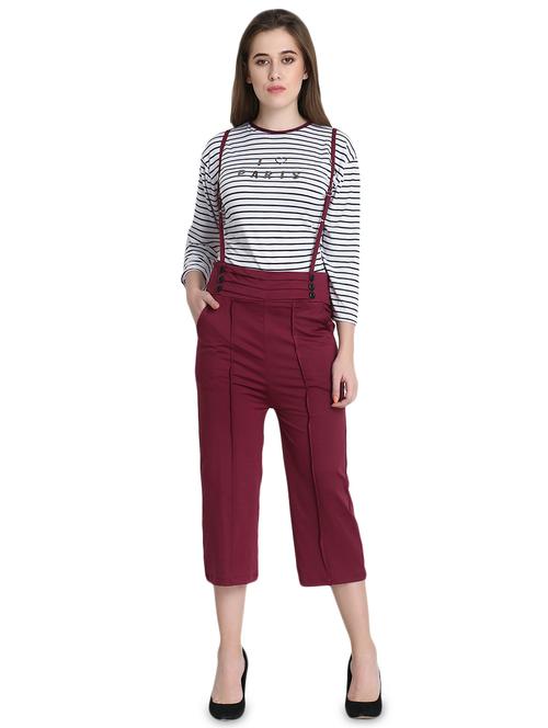 button detail suspender dungaree - 16826339 - Very Small Image - 1