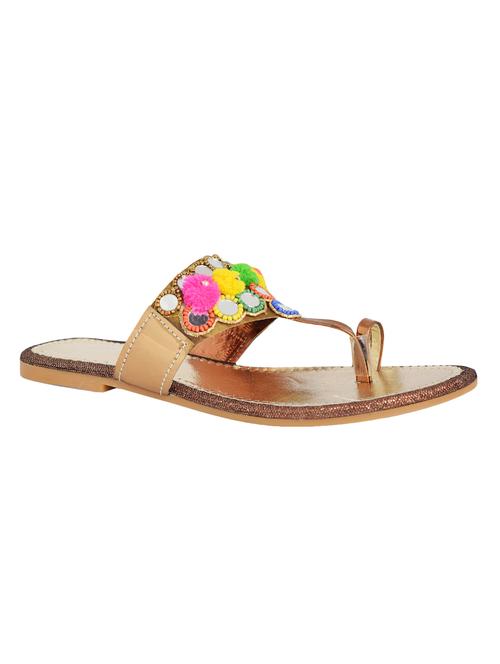 copper one toe sandals - 16826629 - Very Small Image - 1