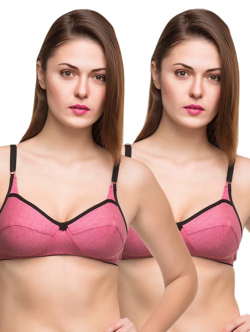 set of 2 floral patch bra - 16827008 - Very Small Image - 1