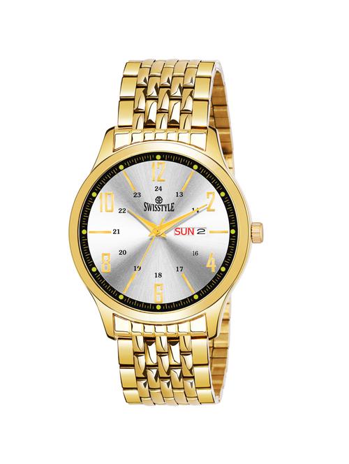 swisstyle dial silver analogue watches for men-ss-gr119-slv-gld-1 - 16828456 - Very Small Image - 1