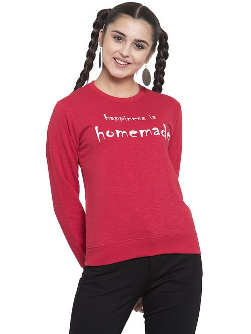 crew neck printed sweatshirt - 16828527 - Very Small Image - 1