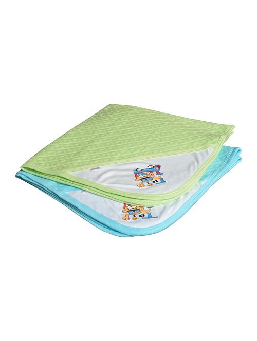 set of 2 cotton blend bath towel - 16829215 - Very Small Image - 1