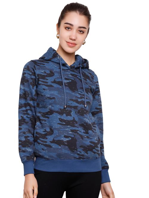 hooded neck camouflage sweatshirt - 16829586 - Very Small Image - 1