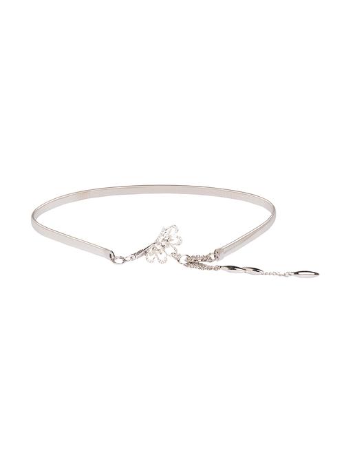 silver polyester belt - 16831092 - Very Small Image - 1