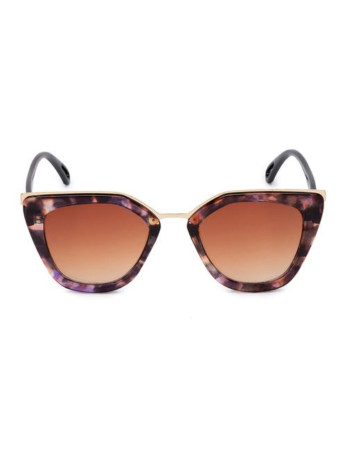 globus brown full rim wayfarer sunglasses - 16831150 - Very Small Image - 1