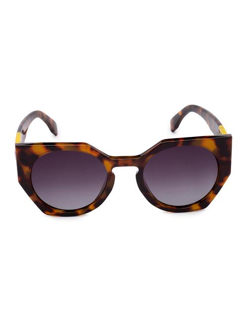 globus brown full rim wayfarer sunglasses - 16831175 - Very Small Image - 1
