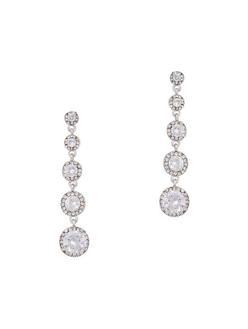 gold metal drop earring - 16831422 - Very Small Image - 1