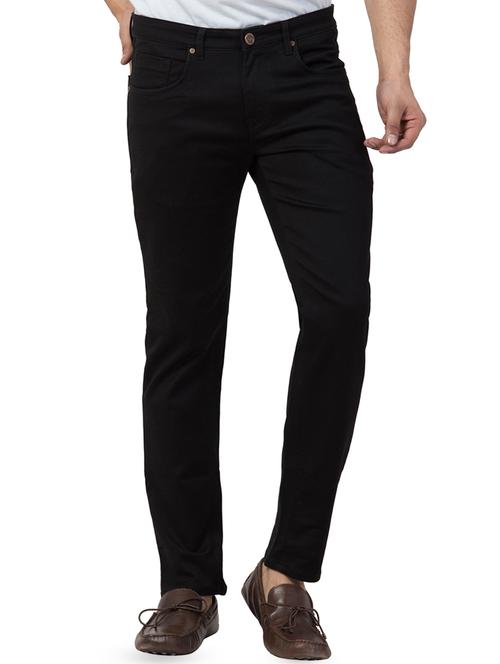 black plain denim jeans - 16831507 - Very Small Image - 1