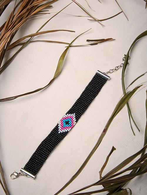 multi colored metal bangle bracelet - 16831672 - Very Small Image - 1