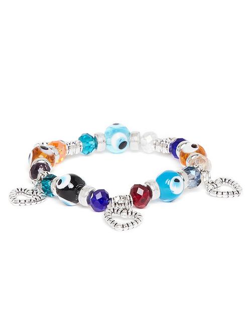 multi colored metal bangle bracelet - 16831710 - Very Small Image - 1