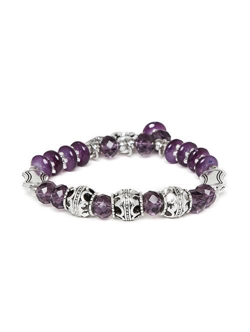 purple metal bangle bracelet - 16831739 - Very Small Image - 1