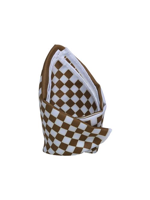 brown polyester pocketsquare - 16832506 - Very Small Image - 1
