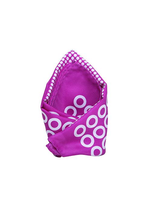 purple polyester pocketsquare - 16832533 - Very Small Image - 1